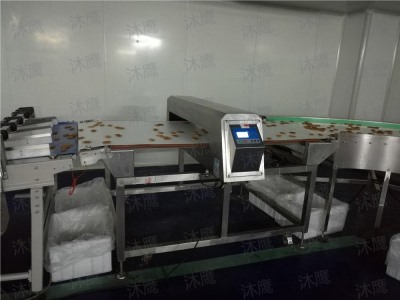 安徽曲奇生產(chǎn)線應(yīng)用金屬探測儀